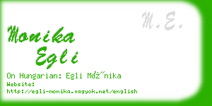 monika egli business card